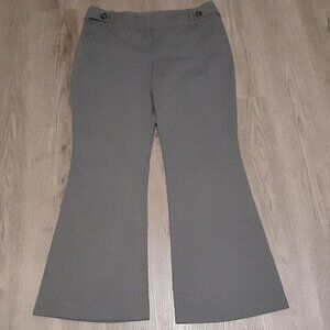 The Limited Cassidy Fit Slacks Trousers * Size 12 R * Gray * Lightweight, Office